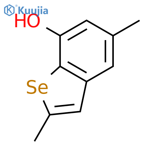 Benzo[b]selenophene-7-ol, 2,5-dimethyl- structure