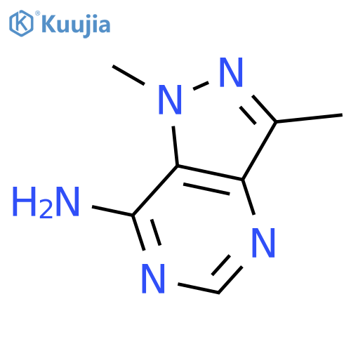 1H-Pyrazolo[4,3-d]pyrimidin-7-amine,1,3-dimethyl- structure