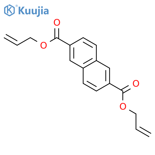 2,6-NAPHTHALENEDICARBOXYLIC ACID, DI-2-PROPENYL ESTER structure