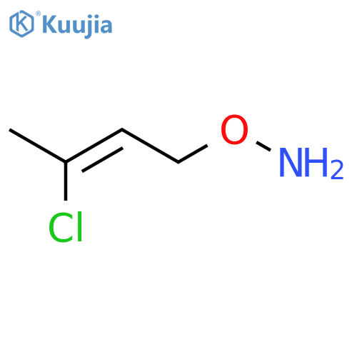 HYDROXYLAMINE, O-(3-CHLORO-2-BUTENYL)- structure