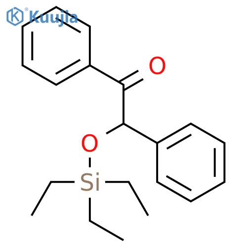 Ethyl, 2-oxo-1,2-diphenyl-1-[(triethylsilyl)oxy]- structure