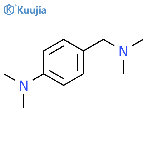 N,n-dimethyl-4-(dimethylamino)benzenemethanamine structure