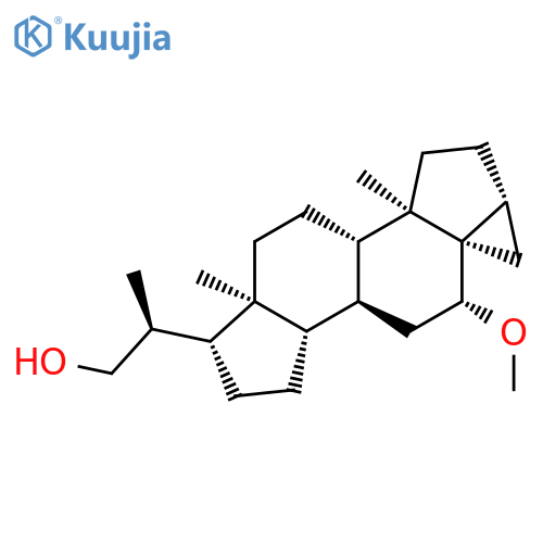 (3β,5α,6β,20S)-6-Methoxy-3,5-cyclopregnane-20-methanol structure