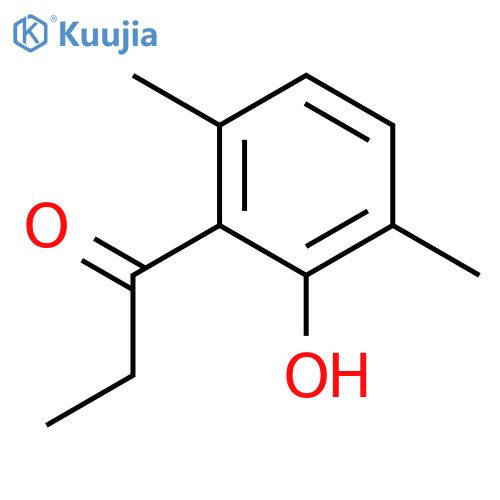 1-Propanone, 1-(2-hydroxy-3,6-dimethylphenyl)- structure