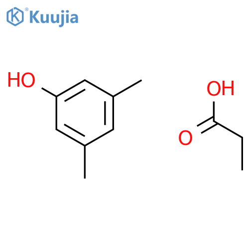 Phenol, 3,5-dimethyl-, propanoate structure