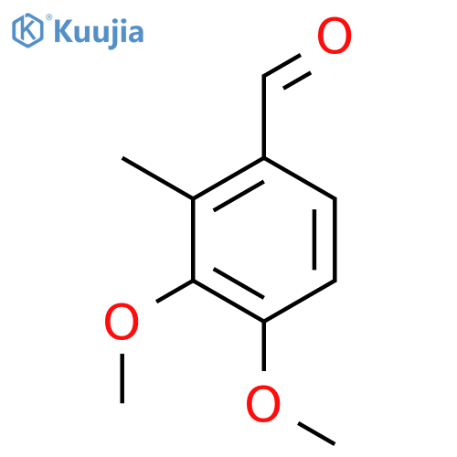 2-METHYLVERATRALDEHYDE structure