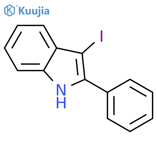 1H-Indole, 3-iodo-2-phenyl- structure