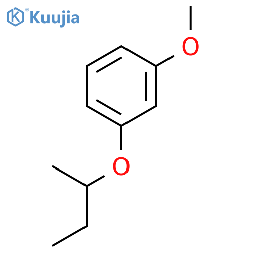 Benzene, 1-methoxy-3-(1-methylpropoxy)- structure