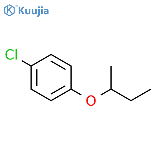 1-butan-2-yloxy-4-chlorobenzene structure