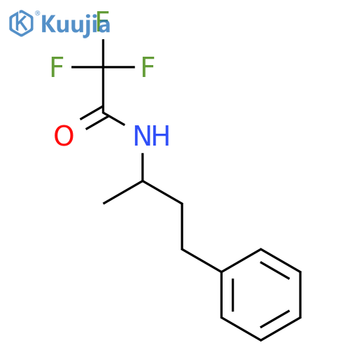 Acetamide, 2,2,2-trifluoro-N-(1-methyl-3-phenylpropyl)- structure