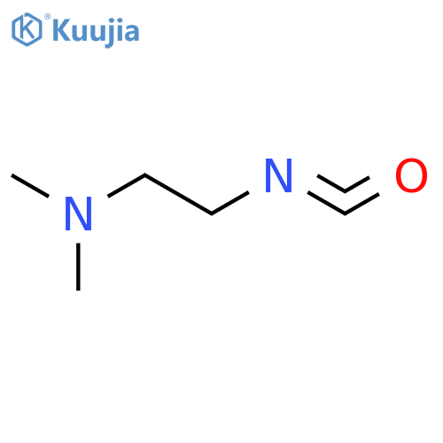 (2-isocyanatoethyl)dimethylamine structure