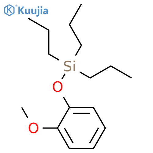 Silane, (2-methoxyphenoxy)tripropyl- structure