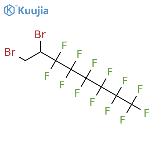 1,2-Dibromo-1-(perfluoro-n-hexyl)ethane structure