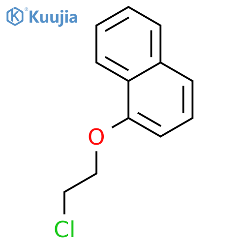 1-(2-Chloroethoxy)naphthalene structure