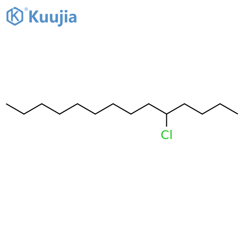 Tetradecane, 5-chloro- structure
