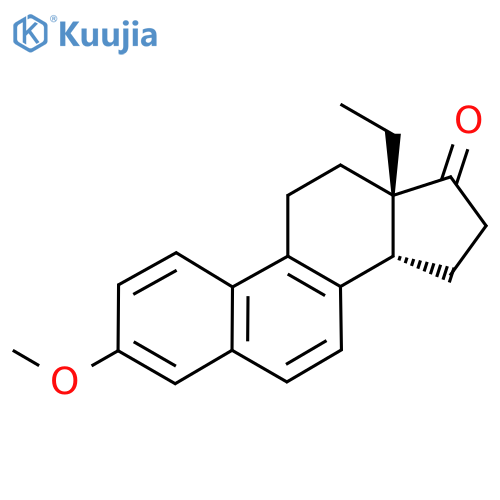 Gona-1,3,5,7,9-pentaen-17-one, 13-ethyl-3-methoxy-, (14beta)- structure