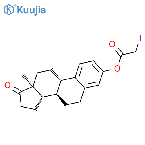 ESTRA-1,3,5(10)-TRIEN-17-ONE, 3-[(IODOACETYL)OXY]- structure