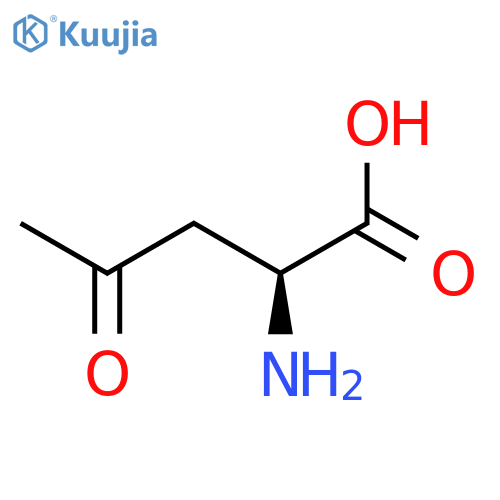 (2S)-2-amino-4-oxopentanoic acid structure