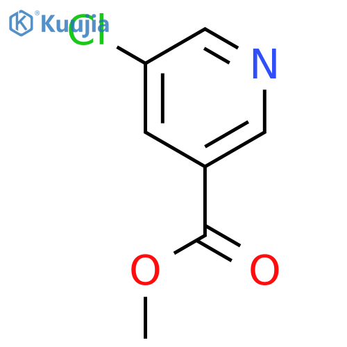 Methyl 5-chloronicotinate structure