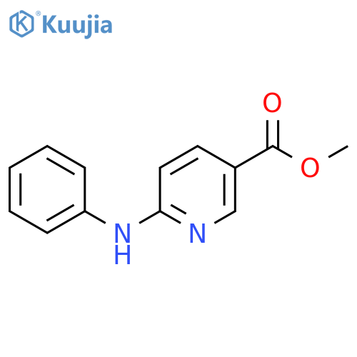 Methyl 6-(phenylamino)nicotinate structure