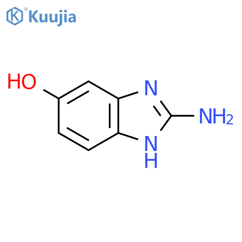 2-Amino-1H-benzo[d]imidazol-5-ol structure