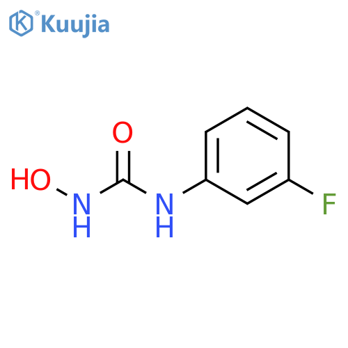 Urea, N-(3-fluorophenyl)-N'-hydroxy- structure