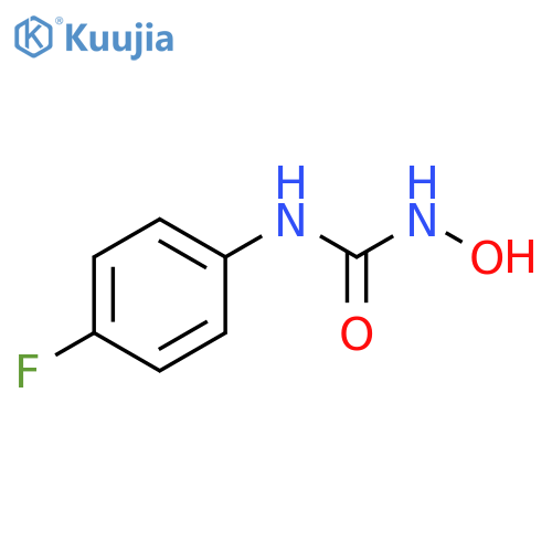 Urea, N-(4-fluorophenyl)-N'-hydroxy- structure