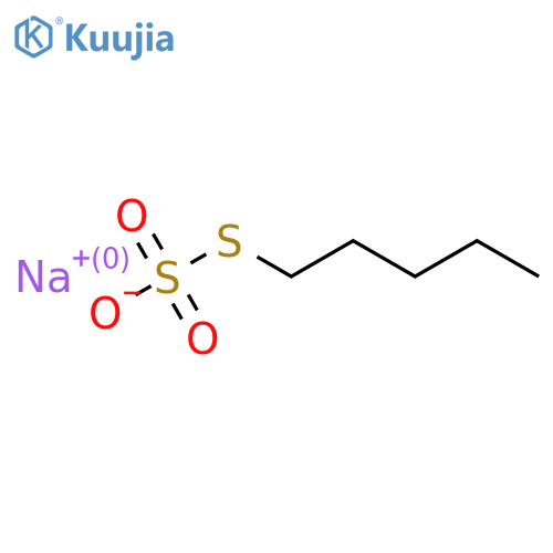 Sodium S-pentyl sulfurothioate structure