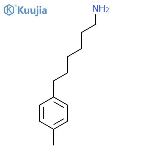 6-(4-Methylphenyl)hexan-1-amine structure