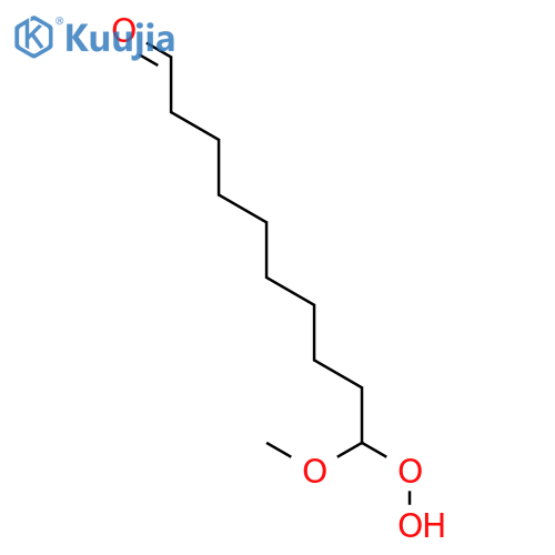 DECANAL, 10-HYDROPEROXY-10-METHOXY- structure
