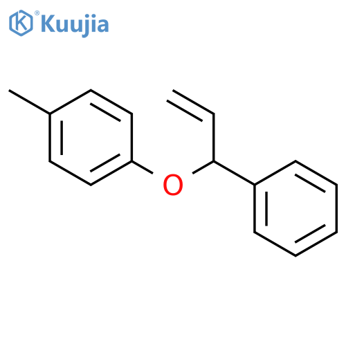 BENZENE, 1-METHYL-4-[(1-PHENYL-2-PROPENYL)OXY]- structure