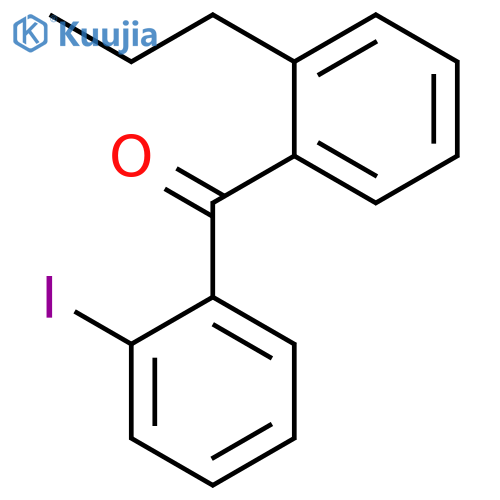 METHANONE, (2-IODOPHENYL)(PROPYLPHENYL)- structure