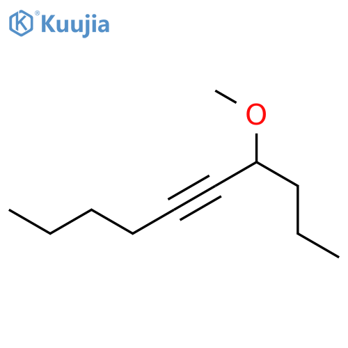 5-Decyne, 4-methoxy- structure