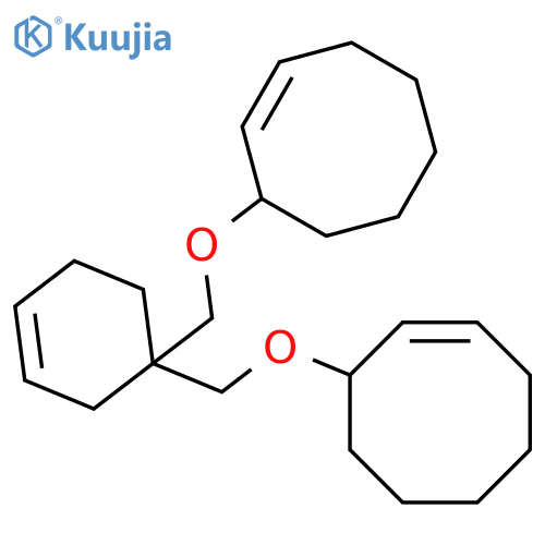 CYCLOOCTENE, 3,3'-[3-CYCLOHEXEN-1-YLIDENEBIS(METHYLENEOXY)]BIS- structure
