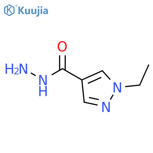 1-Ethyl-1H-pyrazole-4-carbohydrazide structure