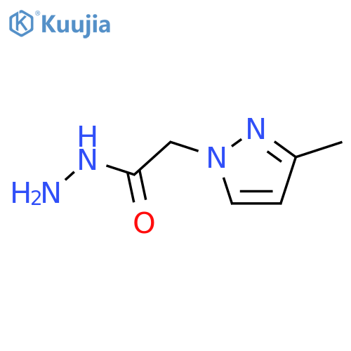 2-(3-Methyl-1H-pyrazol-1-yl)acetohydrazide structure