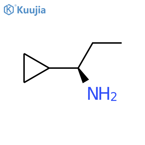 (1R)-1-cyclopropylpropan-1-amine structure
