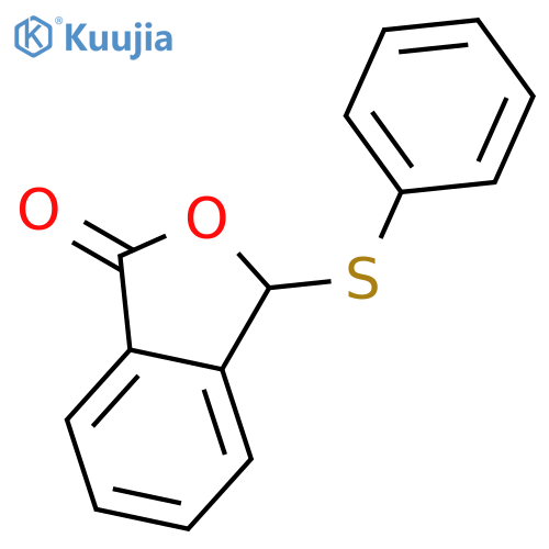 1(3H)-Isobenzofuranone, 3-(phenylthio)- structure