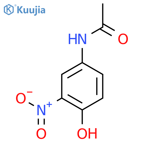 Acetamide,N-(4-hydroxy-3-nitrophenyl)- structure