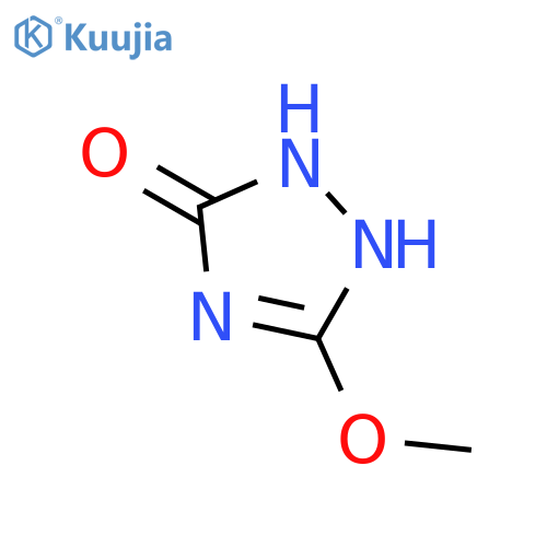 1,2-Dihydro-5-methoxy-3H-1,2,4-triazol-3-one structure