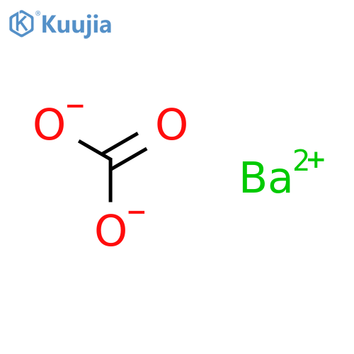 Barium carbonate structure