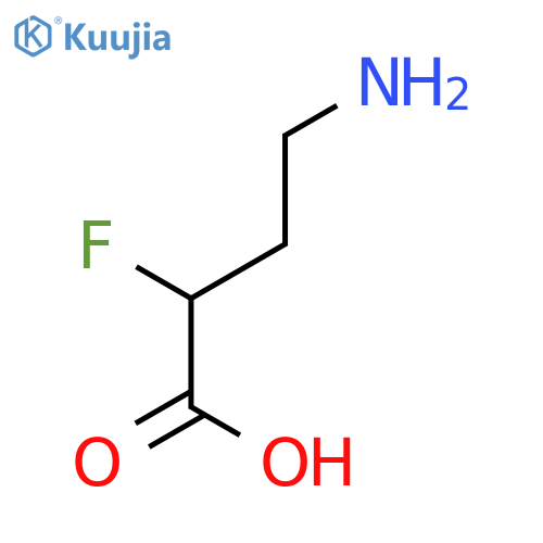 Butanoic acid, 4-amino-2-fluoro- structure