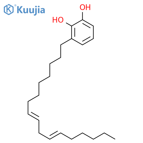 1,2-Benzenediol, 3-(8,11-heptadecadienyl)- structure