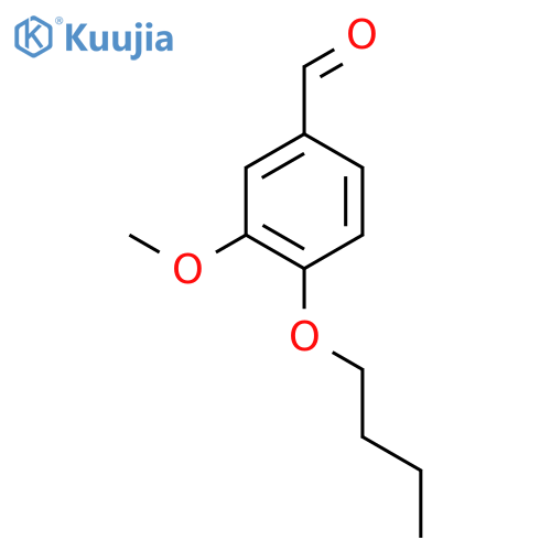 4-butoxy-3-methoxybenzaldehyde structure
