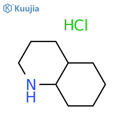 Decahydroquinoline hydrochloride structure