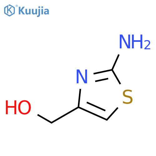 (2-amino-1,3-thiazol-4-yl)methanol structure