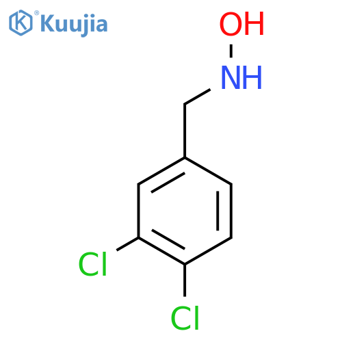 N-(3,4-dichlorophenyl)methylhydroxylamine structure