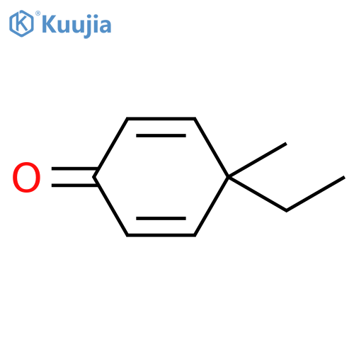2,5-Cyclohexadien-1-one, 4-ethyl-4-methyl- structure