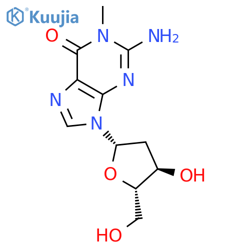 N1-Methyl-2’-deoxyguanosine structure