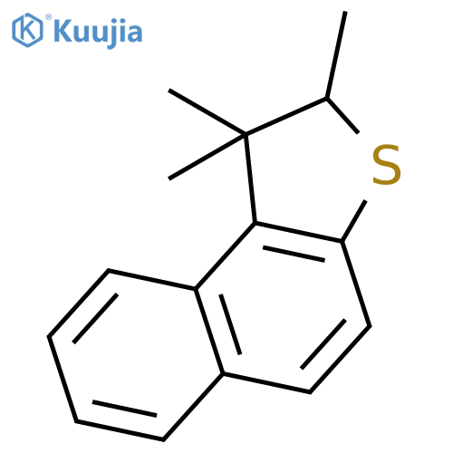 NAPHTHO[2,1-B]THIOPHENE, 1,2-DIHYDRO-1,1,2-TRIMETHYL- structure